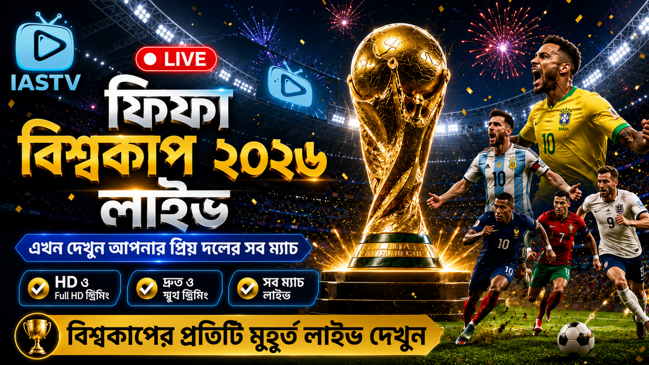 FIFA World Cup 2026 Live on IASTV